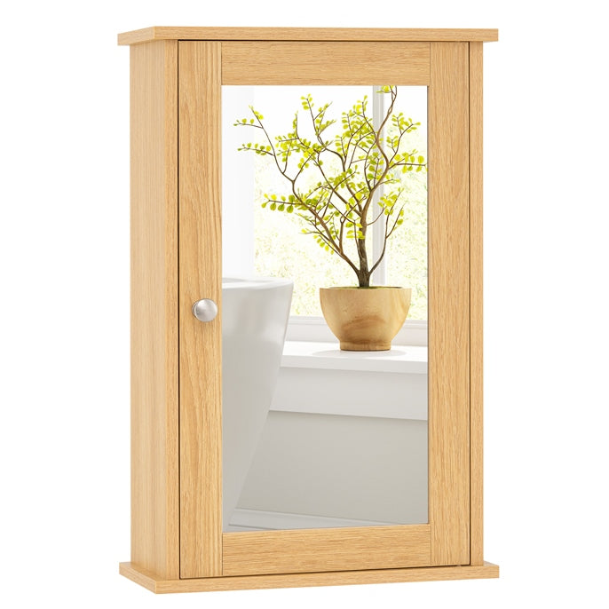 Bathroom Medicine Cabinet with Mirror and Adjustable Shelf