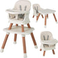6 in 1 Convertible High Chairs for Babies and Toddlers