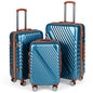 Large/Medium/Small Carry on Suitcase Sets with Premium Wheels and TSA Approved Lock