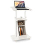 Laptop Cart Height Adjustable with Wheels