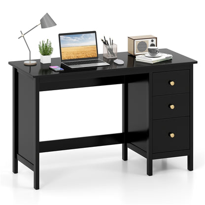 Modern Computer Desk with 3 Drawers for Home Office