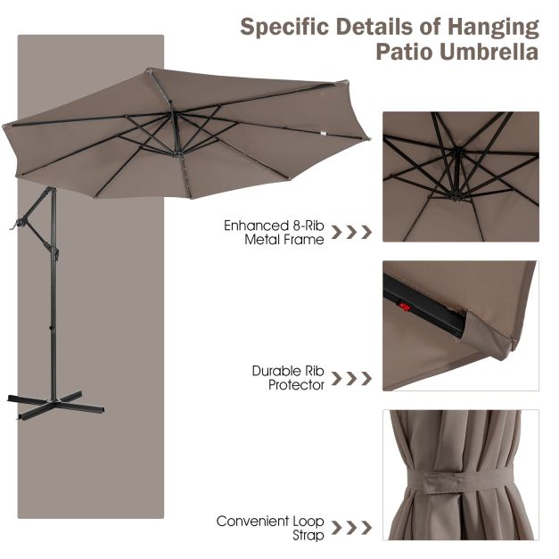 10 ft Cantilever Umbrella