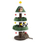 Cat Christmas Tree with Cozy Condo and Scratching Posts