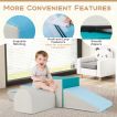 Climb and Crawl Foam Block Play Set for Infant Baby and Toddlers