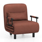 3-in-1 Convertible Sofa Bed with 5-Position Adjustable Backrest