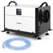 50/70L/Day Crawl Space Dehumidifier with 3 Modes and 24H Timer