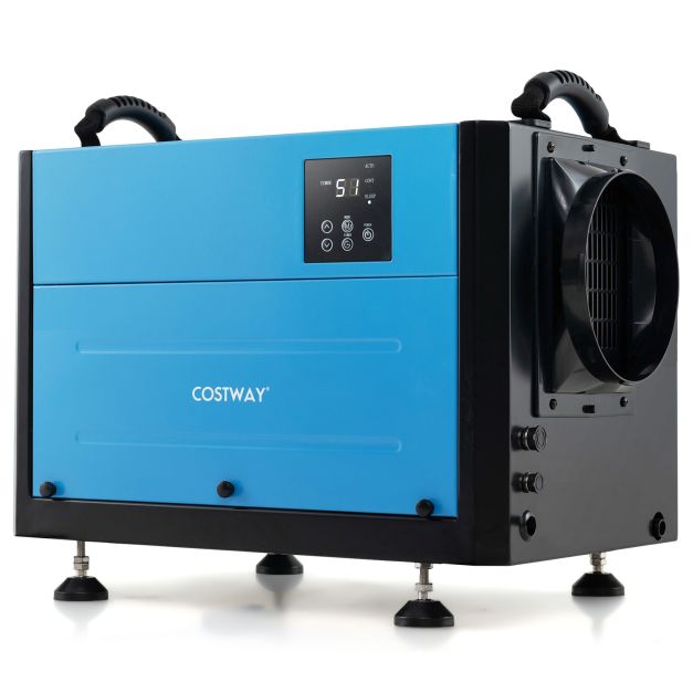 50/70L/Day Crawl Space Dehumidifier with 3 Modes and 24H Timer
