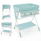 Diaper Changing Station with 3 Position Adjustable Level and 4 Universal Wheels