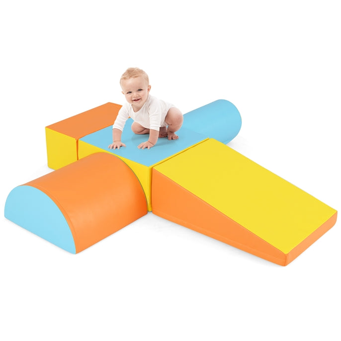 5-Piece Soft Waterproof Kids Climb and Crawl Activity Playset