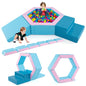 3-Piece Baby Foam Climbing Blocks Indoor Climb and Crawl Activity Play Set