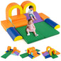 10-Piece Foam Climbing Blocks for Crawling Climbing and Sliding