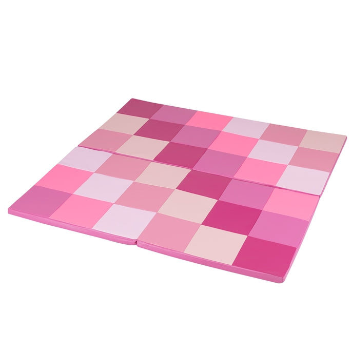 Toddler Play Mat, Foldable Patchwork Baby Floor Mats