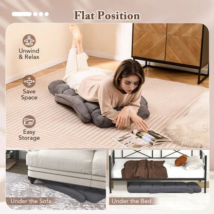 Floor Gaming Chair for Adults with Back Support and Adjustable 6-Position