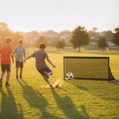Foldable Pop-up Soccer Goal with Net