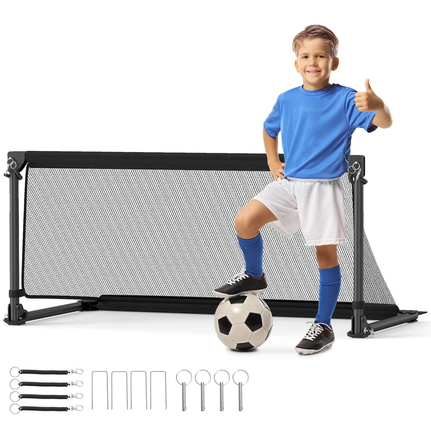 Foldable Pop-up Soccer Goal with Net