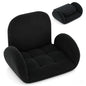 Folding Floor Chair, Lazy Sofa Bed Chair Seat with Adjustable Backrest & Armrests