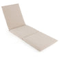 182x59cm Garden Recliner Cushions Chaise Sunlounger Replacement Pad