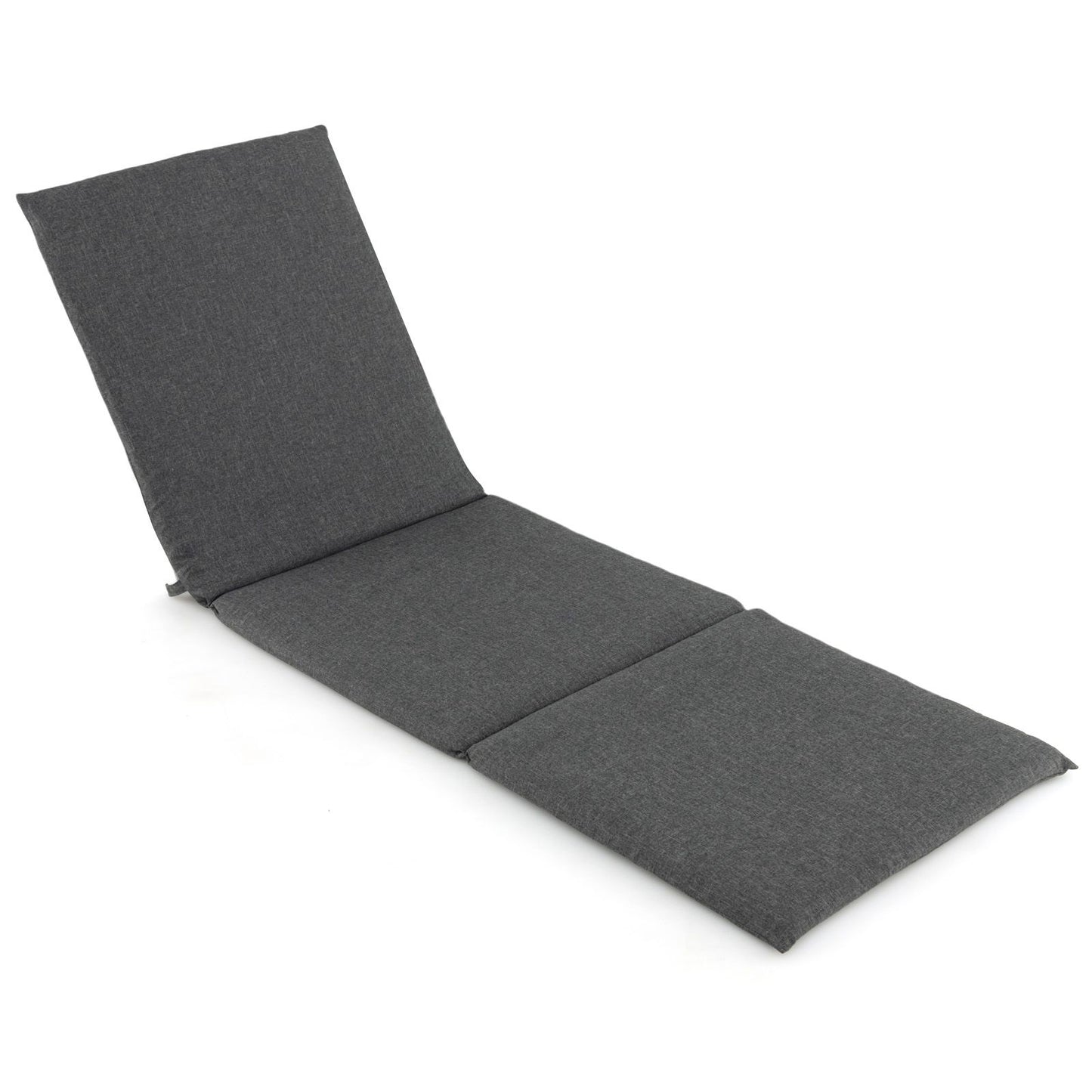 182x59cm Garden Recliner Cushions Chaise Sunlounger Replacement Pad