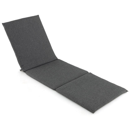 182x59cm Garden Recliner Cushions Chaise Sunlounger Replacement Pad