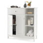 Freestanding Storage Cupboard with Drawer