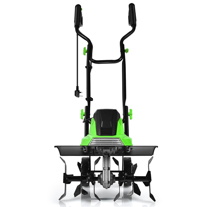 GiantexUK1200W/1500W Electric Tiller Lawn Soil Scarifier with 4/6 Tiller Blades