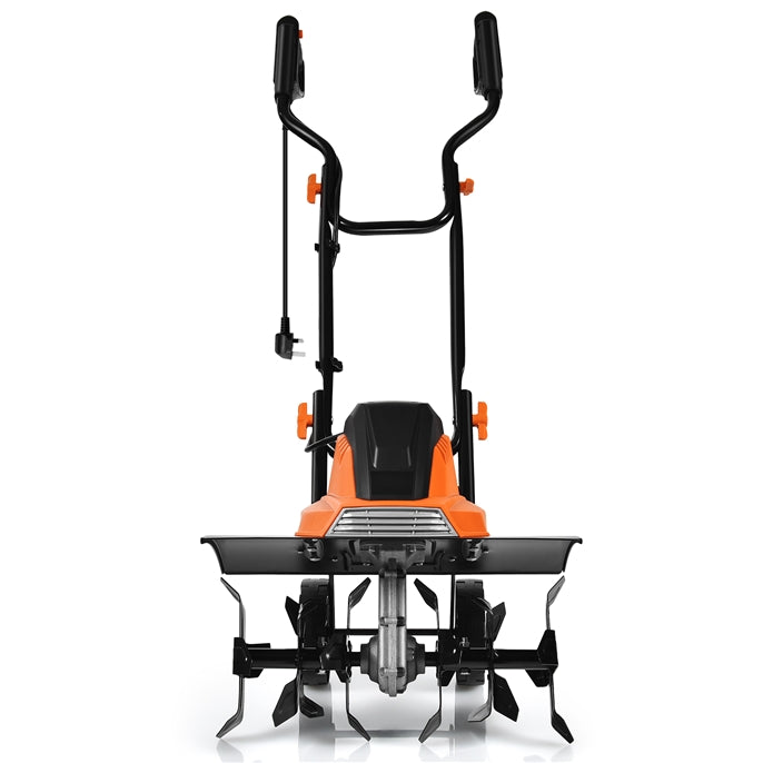 GiantexUK1200W/1500W Electric Tiller Lawn Soil Scarifier with 4/6 Tiller Blades