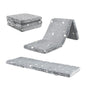 Kids Glow in the Dark Foldable Floor Mattress with Washable Flannel Cover
