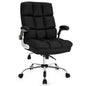 Executive Office Chair, Ergonomic High Back Swivel Computer Desk Chairs with Flip-up Armrests