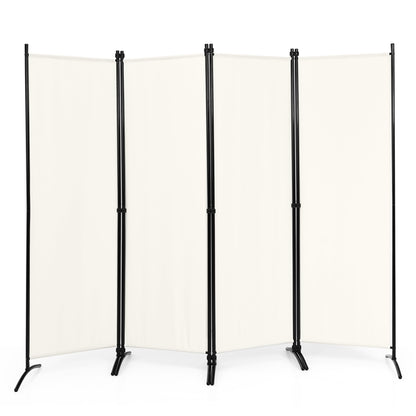 4 Panel Freestanding Wall Privacy Screen Protector (220 x 173cm)