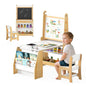 Kids Art Table and Chair Set Multifunctional Kids Activity