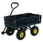 Heavy Duty 410 kg Capacity Metal Garden Cart with Storage Bag