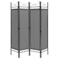 4 Panel Folding Room Divider with Detachable Cloth