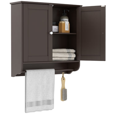 Wall Mounted Bathroom Cabinet with Adjustable Shelf