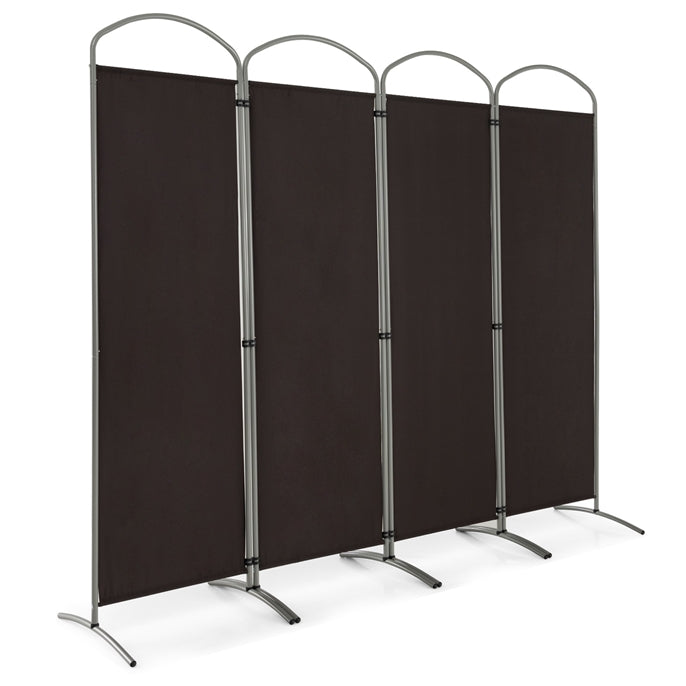 Giantex 4 Panel Folding Room Divider, Freestanding Wall Privacy Screen Protector (221 x 188cm)