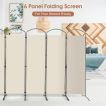 6 Panel Room Divider Freestanding and Folding Design for Home Office