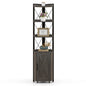 6 Tier Industrial Corner Storage Shelf with Adjustable Shelf