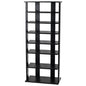 Extra Wide Wooden Vertical Shoe Rack with 7 Shelves