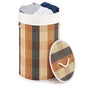 50 L 3-handle Laundry Hamper with Removable and Machine-Washable Liner for Blankets