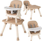 6 in 1 Convertible High Chairs for Babies and Toddlers
