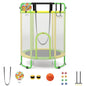 55”/61” Kids Trampoline, 6 in 1 Toddler Trampolines