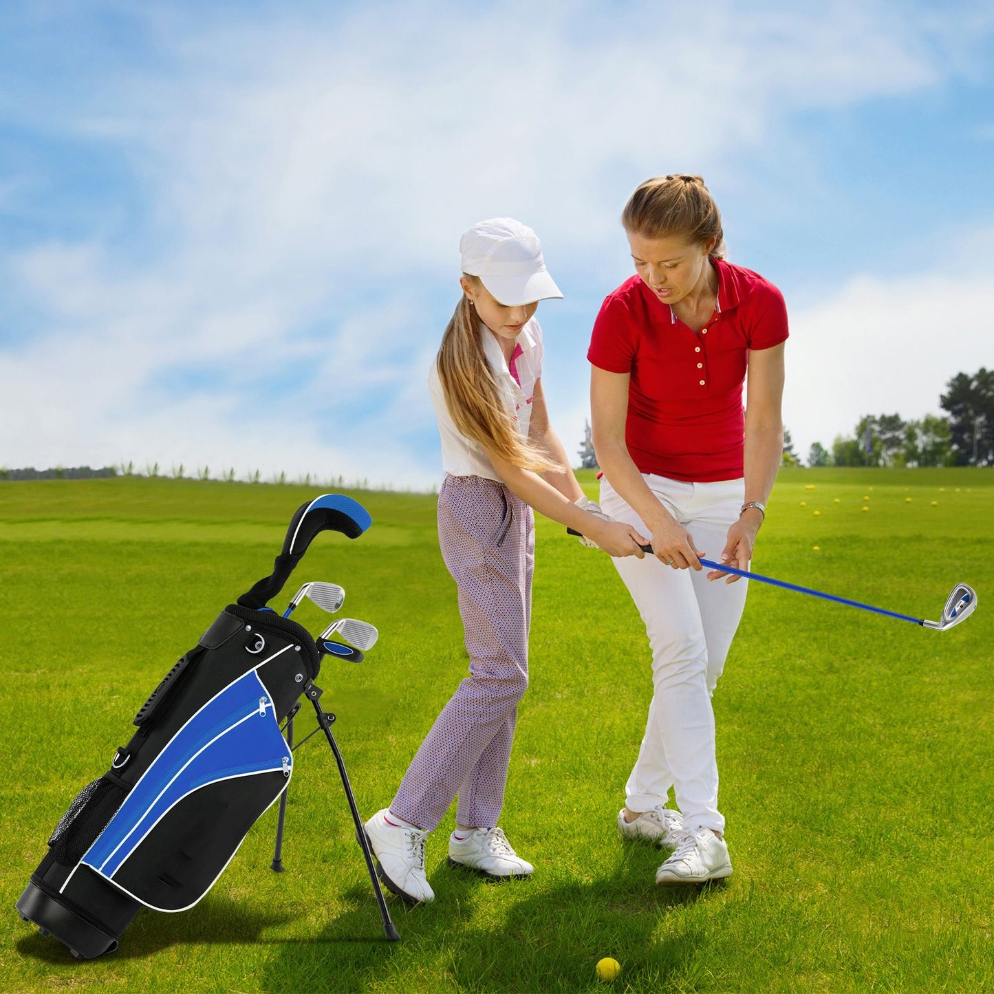 Kids Complete Golf Clubs Set for Boys and Girls Aged 8-10/11-13 Years