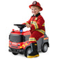 Kids Ride On Push Car with Lights and Under-seat Storage