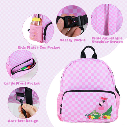 2 Pieces Kid Luggage Set with Spinner Wheels and Lanyard for Carry Strap