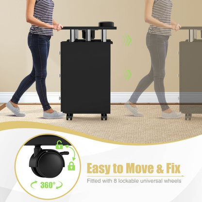 Manicure Table Nail Desk with Electric Dust Collector