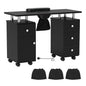 Manicure Table Nail Desk with Electric Dust Collector