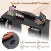 Manicure Table with 8 Metal Legs and Wrist Pad