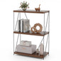 2/3/4/5-Tier Multipurpose Display Rack with Metal Frame for Living Room Home Office