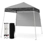 Pop up Canopy Tent with 1 Sidewall Outdoor Easy Setup Folding Gazebo Shelter