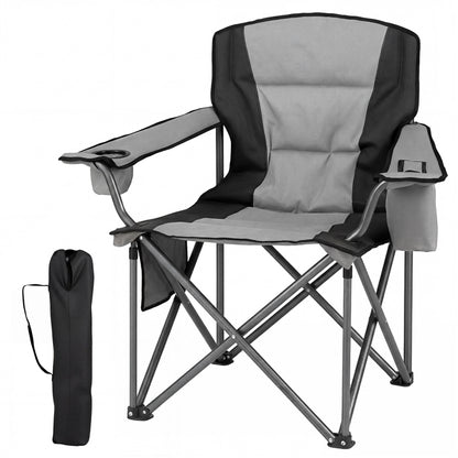 180kg Oversized Camping Chair, Portable Folding Chair with Carrying Bag