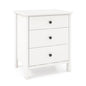 Nightstand with 3 Drawer for Bedroom Compact Storage Chest